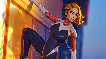 Gwen Stacy Dynamic Ballet, gwen-stacy, superheroes, artist, artwork, digital-art, artstation HD wallpaper