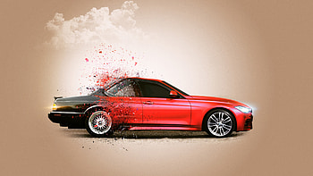 Bmw Cgi Car, bmw, cars, artwork HD wallpaper