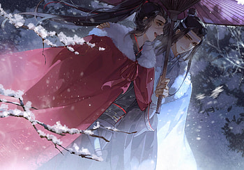 Mo Dao Zu Shi, Anime, Lan Wangji, Wei Wuxian HD wallpaper