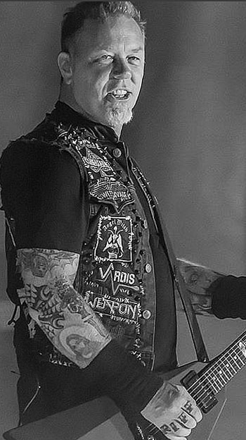 James Hetfield, Metallica, Music legends, Jaime Soriano HD phone wallpaper