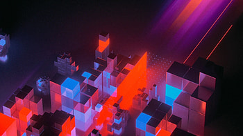 Cubes, abstract, art HD wallpaper