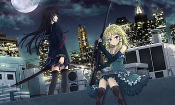 Black Bullet, Anime girls, Kisara Tendo, Tina Sprout HD wallpaper