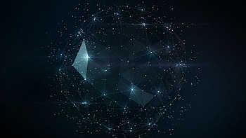 Geometric, Space HD wallpaper
