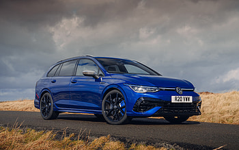 Volkswagen Golf R Esate, , road, 2022 cars, UK-spec, wagons, german cars, Volkswagen HD wallpaper