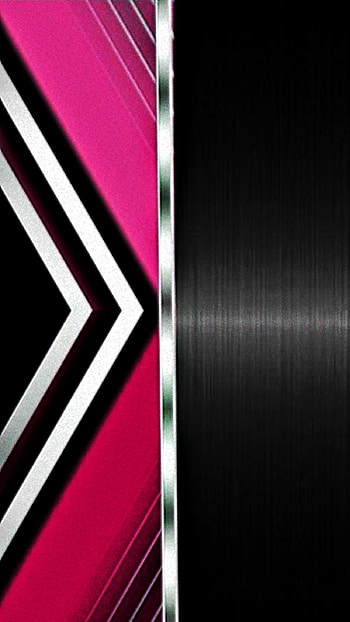 black pink lines neon, amoled, samsung, modern, tints_and_shades, design, layers, pattern, abstract, triangle HD phone wallpaper