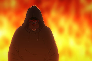 Mysterious Ninja Kamui in Flames - Anime, Anime, Ninja Kamui HD wallpaper