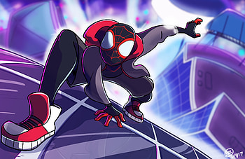SpiderMan Into The Spider Verse 2018 Artwork, spiderman-into-the-spider-verse, 2018-movies, movies, spiderman, animated-movies, artwork HD wallpaper