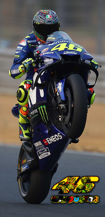 Valentino Rossi 46, Motogp, Motori, VR46, VR, The doctor, Valentino Rossi HD phone wallpaper