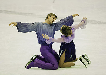 Christopher Dean and Jayne Torvill, Ice Dancing HD wallpaper