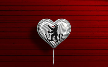 I Love Appenzell Ausserrhoden, , realistic balloons, red wooden background, Day of Appenzell Ausserrhoden, swiss cantons, flag of Appenzell Ausserrhoden, Switzerland, balloon with flag, Cantons of Switzerland, Appenzell Ausserrhoden flag, Appenzell Auss HD wallpaper