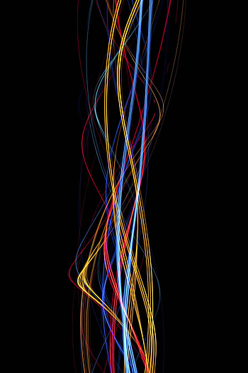 Abstract, Multicolored, Motley, Lines, Wavy, Glow, Plexus HD phone wallpaper
