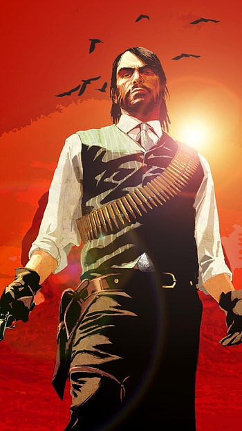 John Marston, , Trending backgrounds, Mobile devices HD phone wallpaper
