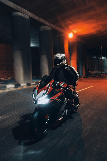 Motorcycles, Road, Motorcyclist, Speed, Motorcycle, Tunnel HD phone wallpaper