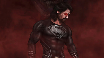 Superman Black Suit, superman, superheroes, digital-art HD wallpaper