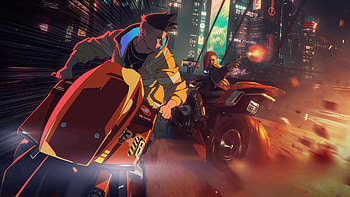 Cyberpunk 2077 x Cyberpunk Edgerunners, cyberpunk, Cyberpunk 2077, Cyberpunk: Edgerunners HD wallpaper