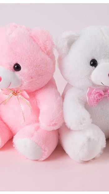 Cute Teddy, Two Teddies HD phone wallpaper