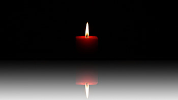 candle, light, shadow, reflection HD wallpaper