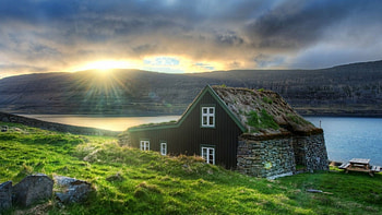 Litlibaer Westfjords, Irish Countryside HD wallpaper