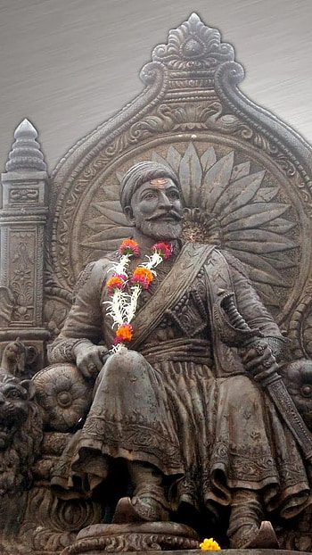 Shivaji Maharaj Jayanti, Shivaji Maharaj, Singhasan HD phone wallpaper