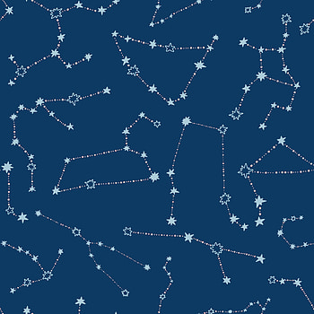 Starry sky, Zodiac constellations, Seamless pattern, Vector art HD phone wallpaper