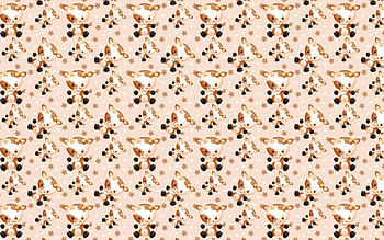 Texture, animal, cow, paper, child, pattern HD wallpaper