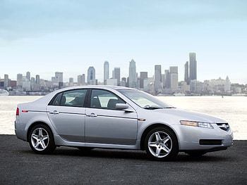 Sea, Cars, Auto, Sky, Acura, City, Style, Akura, Tl, Silver Metallic HD wallpaper