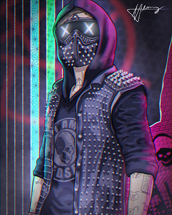 Watch dog 2, gaming, watcog2, wd2wrench HD phone wallpaper