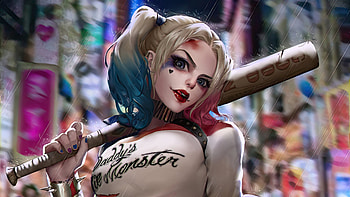 Harley Quinn Tactician, harley-quinn, superheroes, artwork, digital-art HD wallpaper