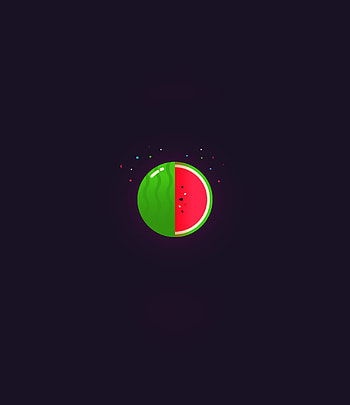 Watermelon, fruit, minimal HD phone wallpaper
