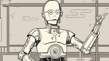 of C-3PO from Star Wars: A Classic Droid Adventure, movie, Star Wars, C-3PO, droid HD wallpaper