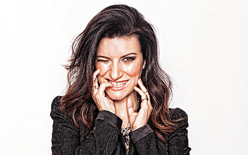 Laura Pausini, Portrait graphy, Italian star, beauty HD wallpaper
