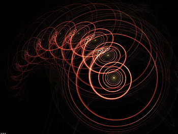 Abstract, Circles, Form, Fractal, Rotation, Spiral, Balls HD wallpaper