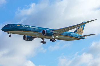 Vietnam Airlines, Debuting US direct flight, Air travel, New route HD wallpaper