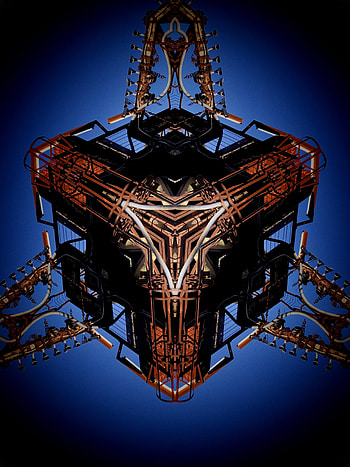 Abstract, Fractal, Mechanism, Cube, Steampunk, Details HD phone wallpaper