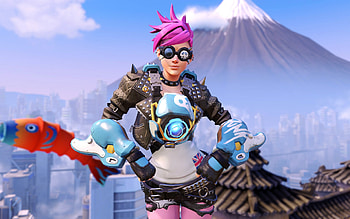 Tracer Overwatch Girl, overwatch, games, xbox-games, ps-games, pc-games HD wallpaper