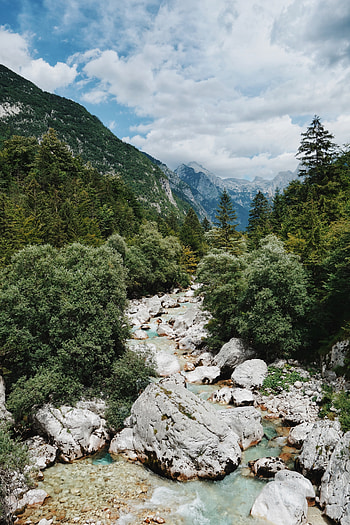 Landscape, Nature, Rivers, Trees, Mountains HD phone wallpaper