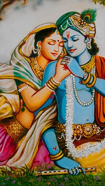Radha Krishna, Love god, radha krishna , god, lord, krishna radha, full HD phone wallpaper