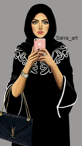 Girly M, Hijab, hijab girl HD phone wallpaper