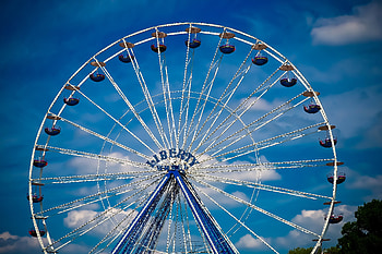 Miscellanea, Miscellaneous, Ferris Wheel, Attraction, Entertainment HD wallpaper