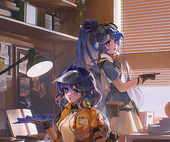 Astgenne & Astesia, Astesia (Arknights), video game, Arknights HD wallpaper