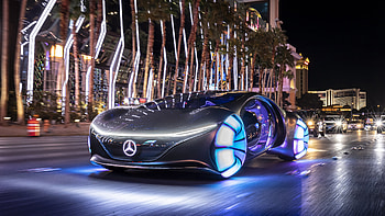 Mercedes-Benz VISION AVTR, on-road, concept car, 2020 HD wallpaper