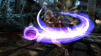 Beautiful Magician, female fighter, magician, soul calibur 5, attack HD wallpaper