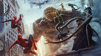 Spiderman Showdown, spiderman, superheroes, artist, artwork, digital-art, deviantart HD wallpaper