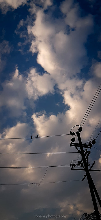 Soham_graphy, sky, pigeons HD phone wallpaper