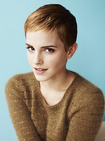 Emma watson, short hair, british celebrity HD phone wallpaper