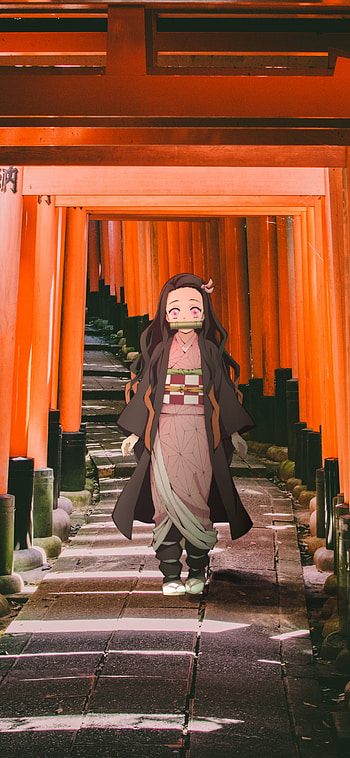 Nezuko Kamado - Demon Slayer, Nezuko Kamado, Demon Slayer: Kimetsu no Yaiba, Anime HD phone wallpaper