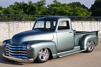 1953-Chevy-Pickup, Truck, Bowtie, Classic, GM HD wallpaper