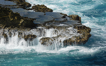 Wild Seas - Shete Boka Park, Curacao, island, rocks, ocean, coast, waves HD wallpaper