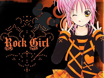 Amu Rock Girl, amu, shugo chara HD wallpaper