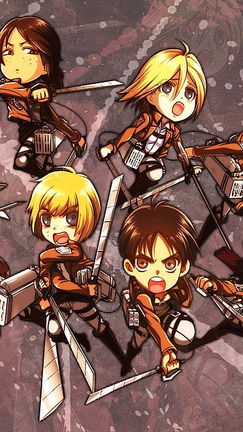 AOT, Cartoon, Digital Art HD phone wallpaper
